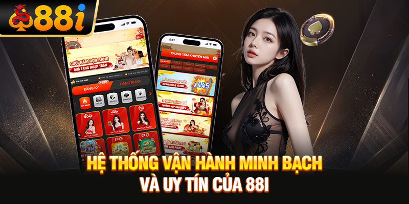 Hệ thống vận hành minh bạch và uy tín của 88i